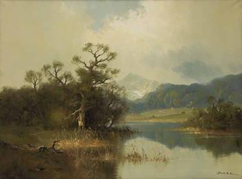 Loch scene by 
																			Ernst Jugel