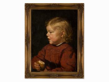 Portrait of a Boy by 
																			Hermann Behmer