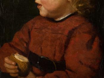 Portrait of a Boy by 
																			Hermann Behmer