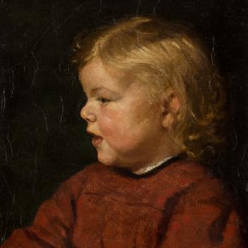 Portrait of a Boy by 
																			Hermann Behmer