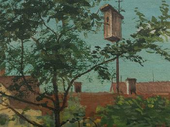 View on to a Chapel by 
																			Franz Xaver Peslmuller