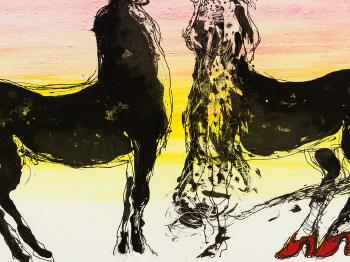 Two Centaurs by 
																			Sigi E Kaden