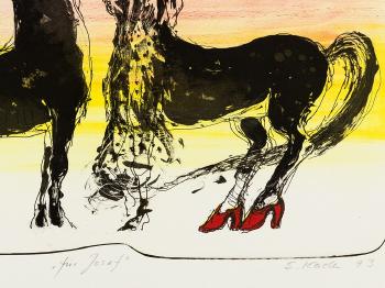 Two Centaurs by 
																			Sigi E Kaden