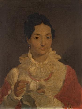 Ritratto di Giuseppe Paolini. Ritratto di Anna Paolini by 
																			Pietro Fancelli