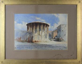 Temple of Vesta, Rome by 
																			Frederic Crowninshield