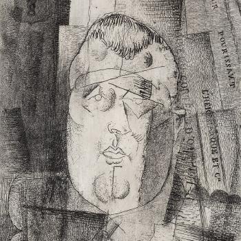 Guillaume Apollinaire by 
																			Louis Marcoussis