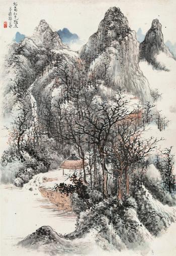 Landscape by 
																	 Han Xinshou