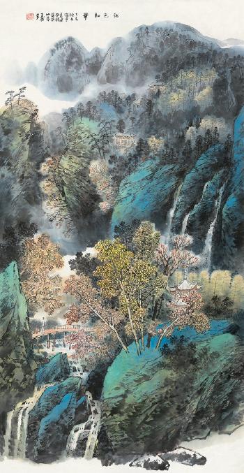 Landscape by 
																	 Xu Yisheng