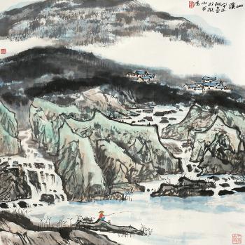 Landscape by 
																	 Yu Wenzhou