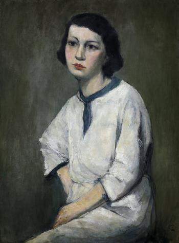Portrait of classmate Ms.M by 
																	 Tang Yunyu