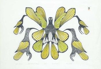 Yellow Birds by 
																	Eliyakota Samualie