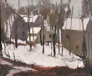 February Thaw by 
																			Philip Cecil Malicoat