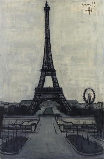 La Tour Eiffel by 
																	Bernard Buffet