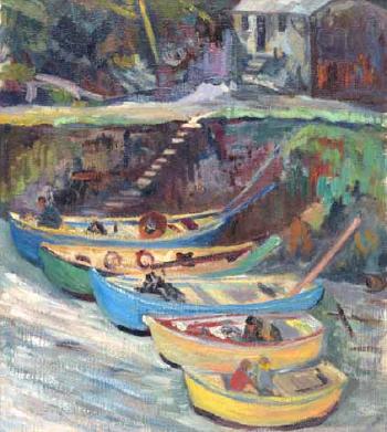 Boats by 
																	Florence Zerffi