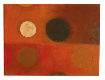 Composition with circles by 
																	Grete Rader-Soulek