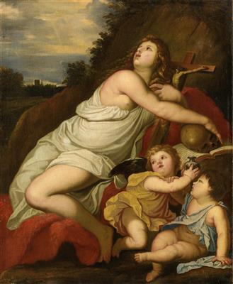 The Penitent Magdalene by 
																	Alessandro Varotari