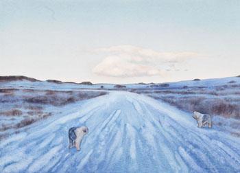Blue Road by 
																			Alexandra Haeseker
