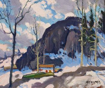 Winter Landscape by 
																			George Arthur Kulmala