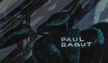 Failed Ambush, probable magazine interior illustration by 
																			Paul Rabut