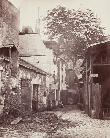Cour rue Larrey No. 8, 1860s by 
																			Pierre Emonds