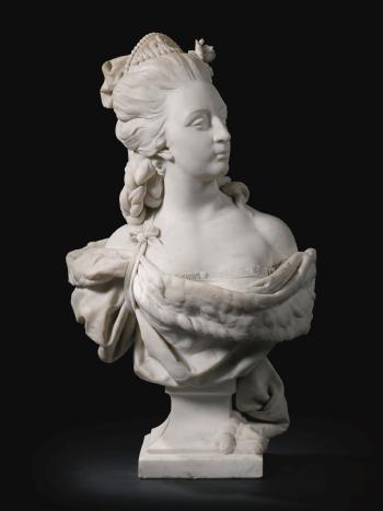 Bust of a Noblewoman by 
																	Carlo Nicoli