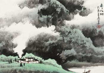 Landscape by 
																	 Pang Taisong