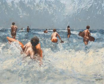 Surfers by 
																	David Stefan Przepiora