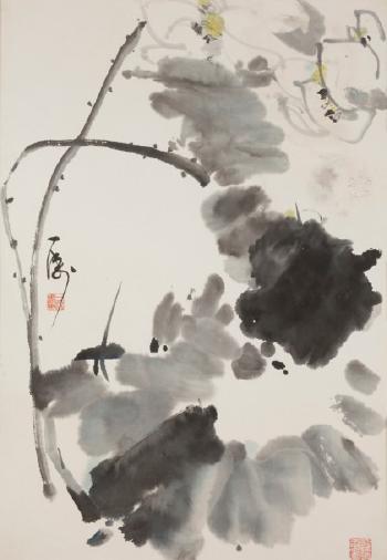 Fleurs de lotus by 
																	 Yi Zi Qing
