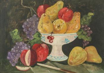 Bowl of fruit by 
																			Ron van Sweringen