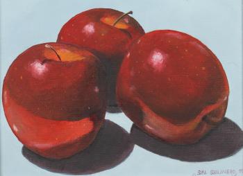 Three Apples by 
																			Sal Salinero