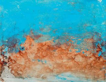 Composition abstraite en rose et bleu by 
																	Dora Maar
