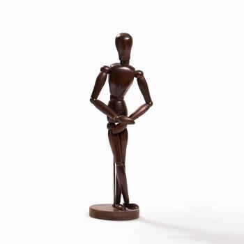 Mannequin figure by 
																			Robert Benard Direx