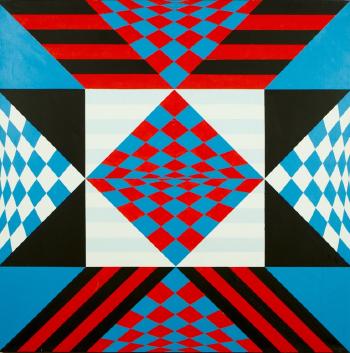 Squares and stripes by 
																	Seppo Karkkainen