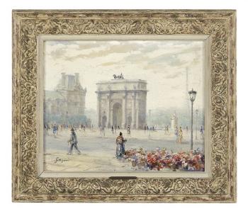 L'Arc de Triomphe by 
																			Paul Gagni