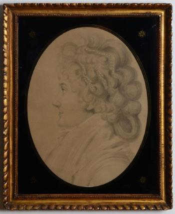 Portrait of a lady by 
																			Thomas Bluget de Valdenuit