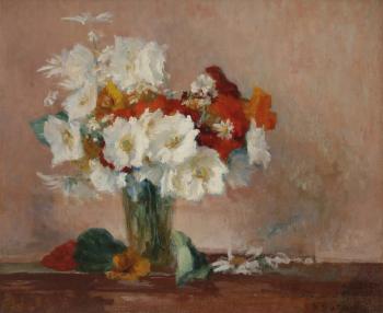 Bouquet de fleurs by 
																	Felicien Cacan