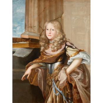 Portrait Of A Young Nobleman, Three-Quarter Length by 
																	Bartholomew Dandridge