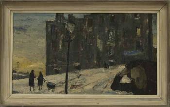 A Glasgow winter by 
																			Herbert Bannister Whone