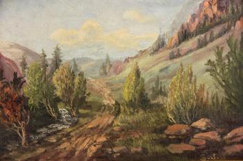 Utah landscape by 
																			Samuel Jepperson