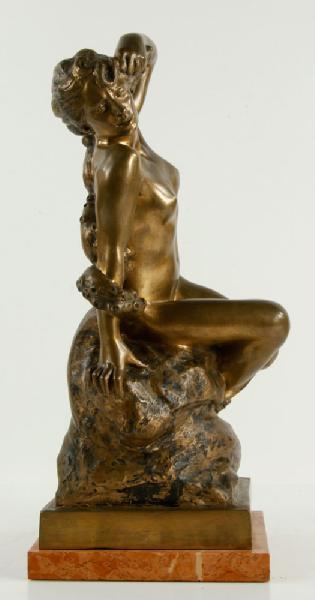 French nude woman by 
																			Arnold Sorg