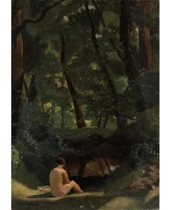 In the forest by 
																			Nikolai Petrovich Krymov