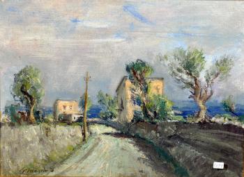 Strada di campagna by 
																			Errico Placido