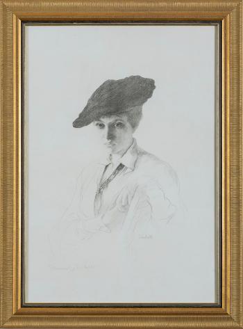 Portrait of The Artist'S Daughter, Mary Tarbell by 
																	Edmund C Tarbell