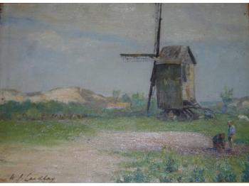 Merlemont mill by 
																	William James Laidlay