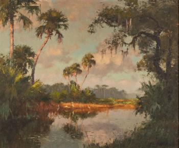 Florida Landscape by 
																			Albert Backus