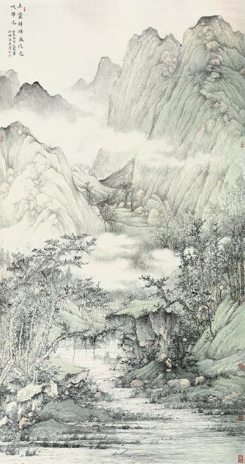Landscape by 
																	 Xu Guangju
