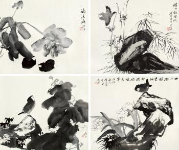Birds and Flowers by 
																	 Xu Yuanshao