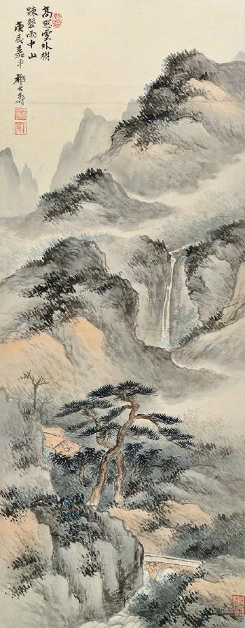 Landscape by 
																	 Qi Dashou