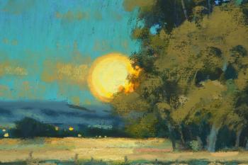Moonlight Over Sun River by 
																			H Steven Oiestad
