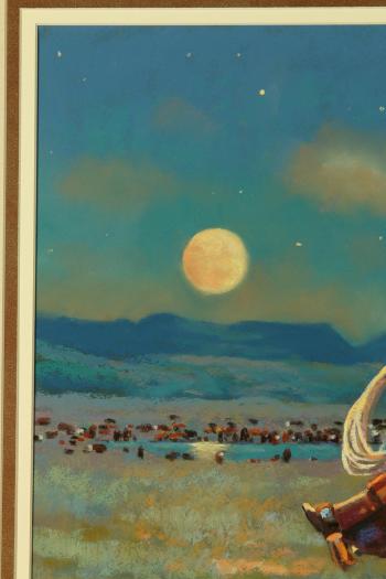 Full Moon Montana by 
																			H Steven Oiestad
